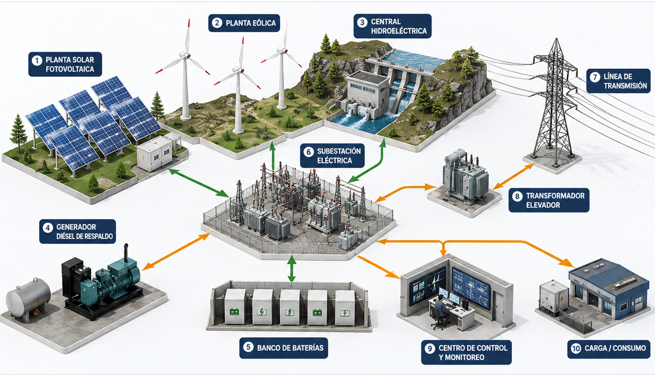 Generacion electrica